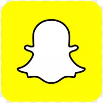 Snapchat标识广告社交媒体-Snapchat