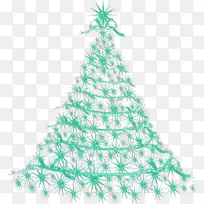 圣诞树，圣诞装饰品，云杉-圣诞树