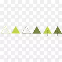 树三角线几何-三角形