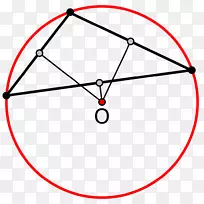 外圆尖钝三角形直角三角形等边三角形