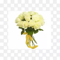 鲜花花束花园玫瑰赠送叶卡捷琳堡白玫瑰