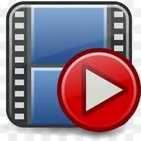 Windows媒体播放器电脑图标剪辑艺术暂停按钮