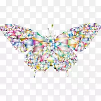 蝴蝶电脑图标低聚蝶