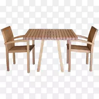 餐桌花园家具椅木扶手椅