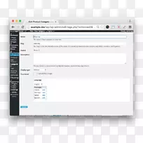 计算机软件计算机程序网页截图-WordPress