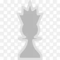 国际象棋计算机图标核磁共振波谱剪辑艺术国际象棋