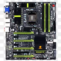 英特尔lga 1155主板千兆字节技术可伸缩链接接口-英特尔