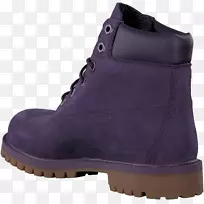 靴鞋紫色靴
