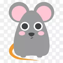 表情文字短信电脑鼠标短信符号-老鼠和老鼠