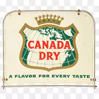 品牌加拿大干汽水标签罐头生姜