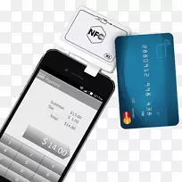 近场通信读卡器非接触式智能卡移动电话.信用卡