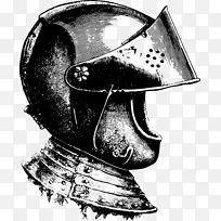 头盔骑士电脑图标剪辑艺术中的骑士