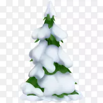 云杉圣诞树装饰-圣诞树