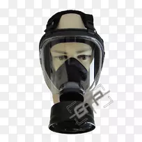 运动防毒面具护目镜中的个人防护设备潜水面具防护装备.防毒面具
