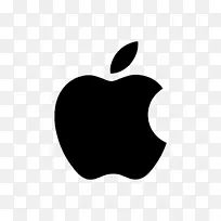 苹果标志电脑图标剪贴画-iphone苹果