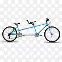 双人自行车出租自行车曲柄自行车商店自行车
