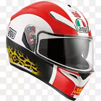 摩托车头盔AGV运动队防晒帽-摩托车头盔