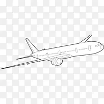 波音777飞机波音737剪贴画飞机