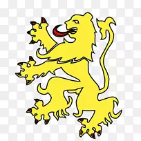 狮子符号信息纹章-狮子