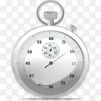 秒表计时器剪辑艺术-手表