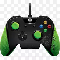 Xbox One控制器游戏控制器Razer公司。游戏操纵杆