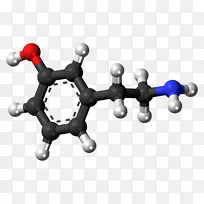 多巴胺分子脑神经递质左旋多巴-分子式1