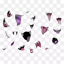 艺术紫罗兰-嘴笑
