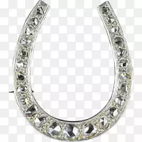 珠宝耳环胸针钻石宝石马蹄