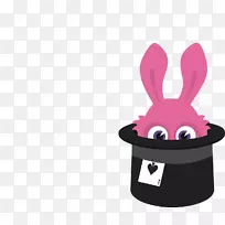 魔术：收集剪贴画-幸运的兔子奥斯瓦尔德