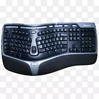 计算机键盘人机工程学键盘微软自然键盘智能键盘