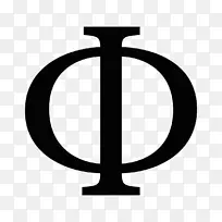 哲学符号希腊字母计算机图标-pi