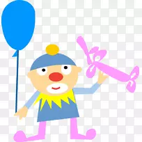 贺卡、气球、生日、儿童聚会、剪贴画-气球