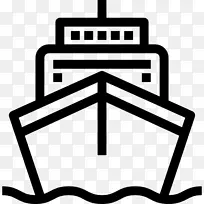 船舶计算机图标海上运输船只和游艇