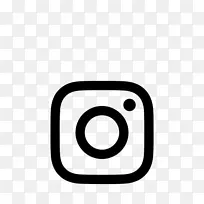 电脑图标社交媒体标识-Instagram标志