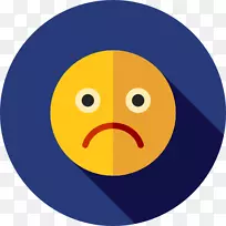 笑脸电脑图标符号悲伤表情符号