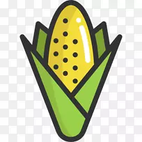 玉米玉米芯上有墨西哥料理玉米-保健食品