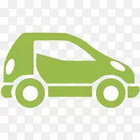 绿色汽车、交通碰撞、电动汽车-电动汽车