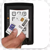 电子通用存取卡FIPS 201读卡器存取徽章-Kaba