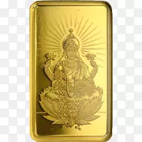 金条邮票银币-拉克希米金币