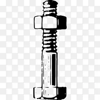 螺栓螺母螺丝夹艺术螺栓