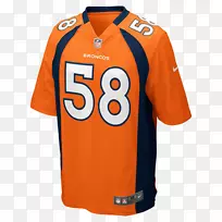 丹佛野马超级碗50 NFL超级杯XLVIII球衣-丹佛野马队