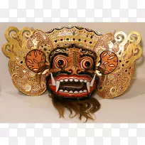 巴厘岛人巴龙面具爪哇人-巴厘岛