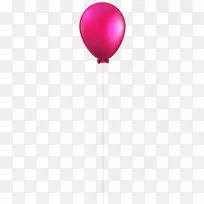 点亮紫色紫红色气球