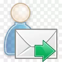 HTML电子邮件计算机图标-信封