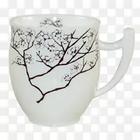 茶杯咖啡杯瓷器-茶