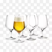 Holmegaard玻璃厂啤酒杯-啤酒玻璃