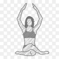 哈他瑜伽身体锻炼身体健康体式冥想