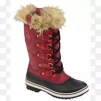 雪靴鞋Geox加拿大-靴子中的猫