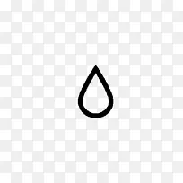 品牌圆角符号-雨滴