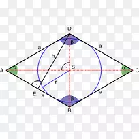 菱形等边多边形四边形几何学等角多边形菱形